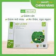 Bột Lá Sen Quảng Thanh 100% Nguyên Chất Sấy Lạnh - Ngủ ngon, giảm mỡ máu