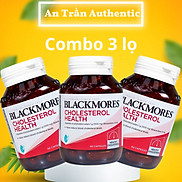 Combo 3 lọ Thực Phẩm Bảo Vệ Sức Khỏe Blackmores Cholesterol Health 60 viên