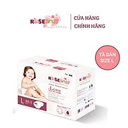 Thùng Bỉm Dán ROSE BABY Size L 144 miếng