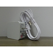 Combo bộ sạc dành cho điện thoại Oppo R7 lite AK717 5V-2A màu trắng
