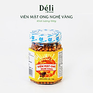 Viên mật ong nghệ vàng 100gr chai nhựa TyranHSD 3 năm, hỗ trợ giảm đau