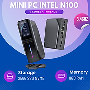 Máy tính để bàn mini Máy chủ Server Mini PC Intel NUC JK01 Hàng chính hãng