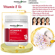 Vitamin E Úc Healthy Care 500IU Hỗ trợ hệ thống tim mạch khỏe mạnh