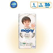 Tã bỉm dán Moony Natural nhiều size