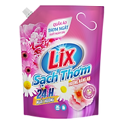 Túi Nước giặt Lix Sạch Thơm hương nắng hạ 2.6kg N7302