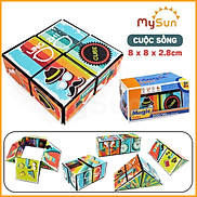 RUBIK biến thể 3D 2x2 3x3 4x4 5x5 6x6 7x7 8x8 9x9 magic nam châm cỡ nhỏ