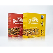 Combo 2 hộp Ngũ cốc Ohh Granola Dòng Super Power, Supper Nutty 500gram