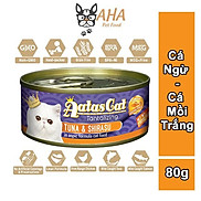 Pate Mèo Con Aatas Cat 80g Nguyên Chất Từ Cá Ngừ Mix Với 12 Vị Thơm Ngon