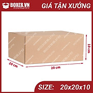 20x20x10 Combo 50 hộp Carton đóng gói hàng giá tại xưởng