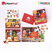 Đồ Chơi Xếp Hình MyndToys - GO UP Puzzle - Level 3 Cho Bé Từ 3 Tuổi -
