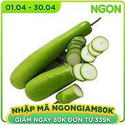 Chỉ Giao HCM - Bầu Xanh Tiêu Chuẩn VietGAP 500gr Tươi, Ngon