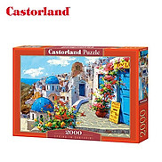 Xếp hình puzzle Spring in Santorini 2000 mảnh CASTORLAND C-200603