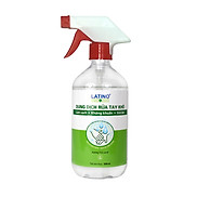 Dung dịch rửa tay khô Latino trà xanh 500ml - Xịt phun sương