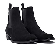 Giày cao cổ nam - Giày Boot Nam - Chelsea Boots Da Bóng