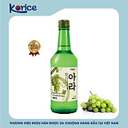 Rượu Soju Korice hương nho xanh 12% 360ml