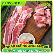 Chỉ giao HCM - Sườn non heo nhập - Short Rib Bone In Pork - 500gram