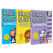 Sách Braint Quest Workbook  bộ 3 cuốn, 4 - 7 tuổi