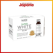 Collagen Nucos Super White, nước uống trắng da, giảm nám Hộp 10 chai x 50ml