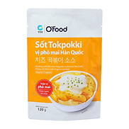 Sốt Tokpokki O Food Vị Phô Mai 120G