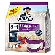 Thức Uống Yến Mạch Quaker 3in1 Vị Berry Burst 450G-9556174815434