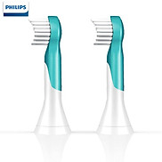 Bộ 2 đầu bàn chải đánh răng điện trẻ em Philips HX6032 - HÀNG NHẬP KHẨU