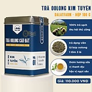 Trà Oolong Kim Tuyên Cầu Đất - Hộp 100 g DalatFarm