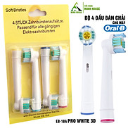 Cho máy Oral B Braun, EB-18A Pro White 3D set