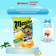 Bánh Snack ORION Mai Rùa 4 lớp Masita vị Bắp Bơ Hàn Quốc 60G