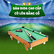 Đồ chơi bàn bida bi-a cỡ lớn chân cao 69x37x65cm Table Top Pool Table