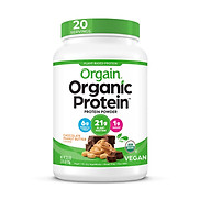 Vegan Eat clean Gym Bột đạm thực vật hữu cơ Orgain Organic Protein 920g