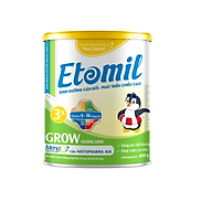 Sữa Etomil 3x Grow hộp 400gram - Giúp bé tăng cường phát triển chiều cao