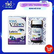 Viên uống bổ mắt, tăng cường thị lực Fons Vision 30 viên