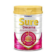 Sữa Vinamilk Sure Diecerna 900gr - Dinh dưỡng dành cho người đái tháo đường