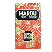 Sô cô la Đen 76% MAROU Chocolate Bà Rịa - 80g