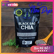 Hạt Chia Úc Organic Chia Seeds Túi Đen 500gr Hàng Chuẩn - Trai Đẹp Snack