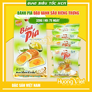 Bánh pía đậu xanh sầu riêng trứng muối Tân Huê Viên 320g