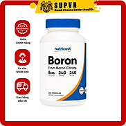 Nutricost Boron 5mg 240 Viên - Cải Thiện Sức Khỏe Xương Khớp, Duy trì sức