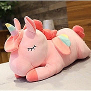 Gấu Bông Hình Ngựa Một Sừng Pony Cao Cấp Cực Xinh Size 50cm 2 Màu