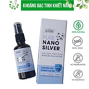 Khoáng bạc tinh khiết nano 10ppm Kentary chai 100ml