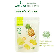 THƠM NGON  Dứa Sấy Dẻo Nguyên Vị We natur 100g