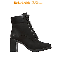 Giày Boots Cổ Cao Nữ Timberland Allington 6In - Black Nubuck - TB0A1JVB