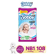 Miếng lót siêu thấm Bobby Newborn 1 - 108 miếng
