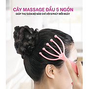 Dụng cụ massage da đầu kích thích mọc tóc giảm đau đầu DCM03 màu ngẫu nhiên