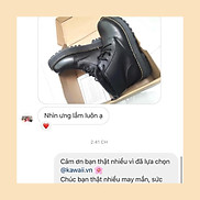 Giày BASIC BOOTS cao cổ đế 4cm chất da cao cấp Ảnh thật shop tự chụp