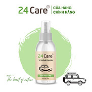 Xịt khử mùi Ô tô Tinh dầu 24care