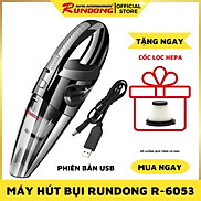 Máy hút bụi cầm tay không dây Rundong R-6053 cao cấp 120W lực hút cực khỏe