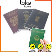 Bao Passport Vỏ Bọc Hộ Chiếu, Dẻo Trong Suốt, Tiện Dụng