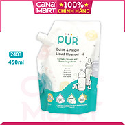 Túi nước rửa bình sữa Pur 450ml 2403