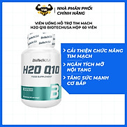 Viên Uống Hỗ Trợ Tim Mạch H2O Q10 BiotechUSA Hộp 60 Viên