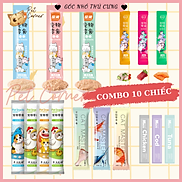 Combo 10 chiếc súp thưởng cho mèo giá rẻ Pet Snacks, Ciao, Shizuka